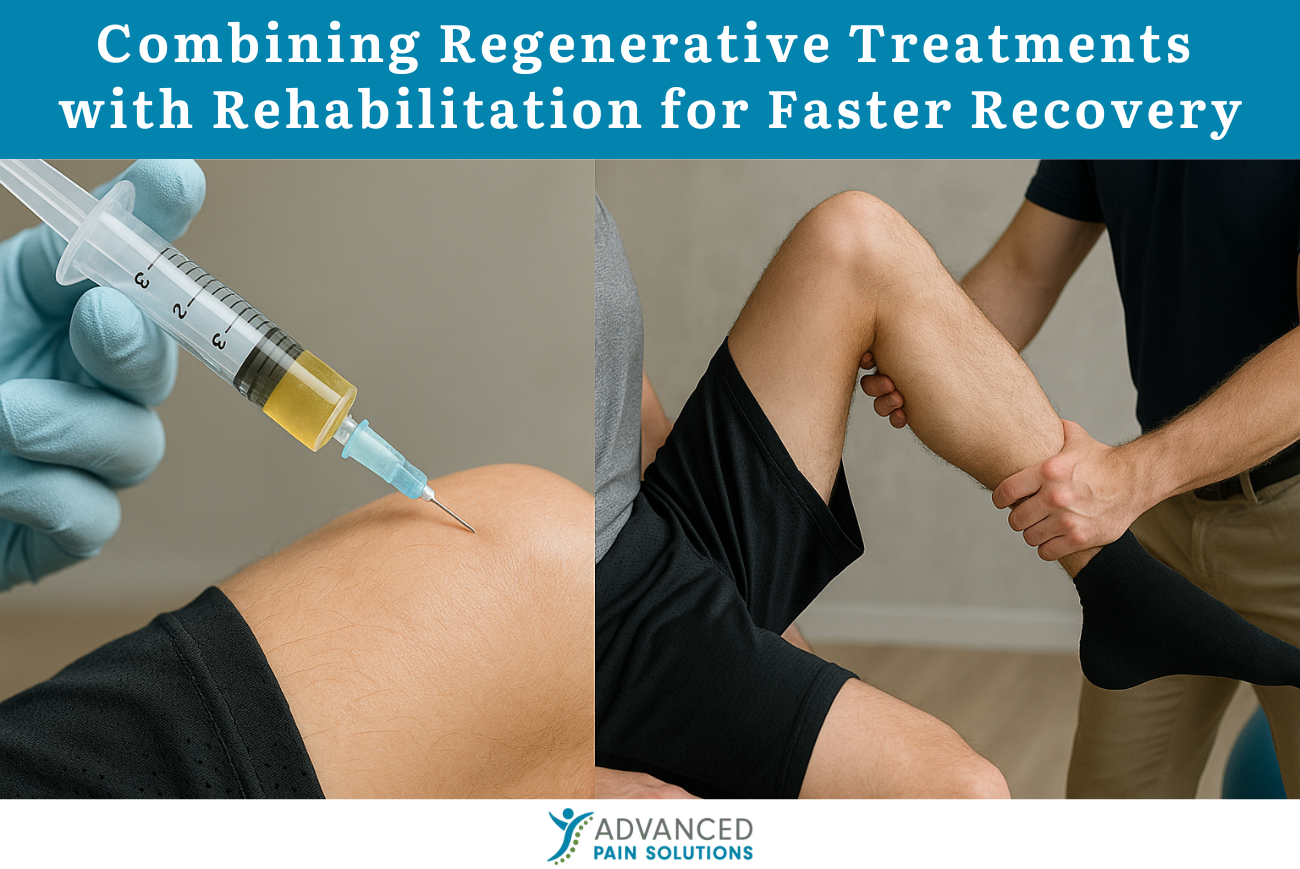 Combining Regenerative Treatments with Rehabilitation for Faster Recovery